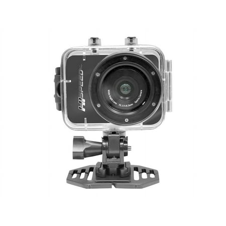 PyleSports Hi-Speed HD PSCHD60BK - Action camera - 1080p - 5.0 MP - underwater up to 9.8 ft - black