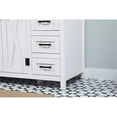 thumbnail image 5 of Elegant Kitchen and Bath 48 inch Single bathroom vanity in white, 5 of 8