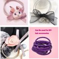 thumbnail image 2 of Minnieouse 10 piezas de bandas para el cabello, diadema elástica, tocado sólido ajustable, soporte grueso, accesorios de estilismo sin costuras Accesorio para el cabello Morado oscuro, 2 of 6
