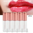 thumbnail image 4 of Lip Gloss Tube, Rose Gold Empty Refillable Lip Gloss Tubes Container With Bottle Stopper For Lip Samples For Homemade Lip Balm, 4 of 8