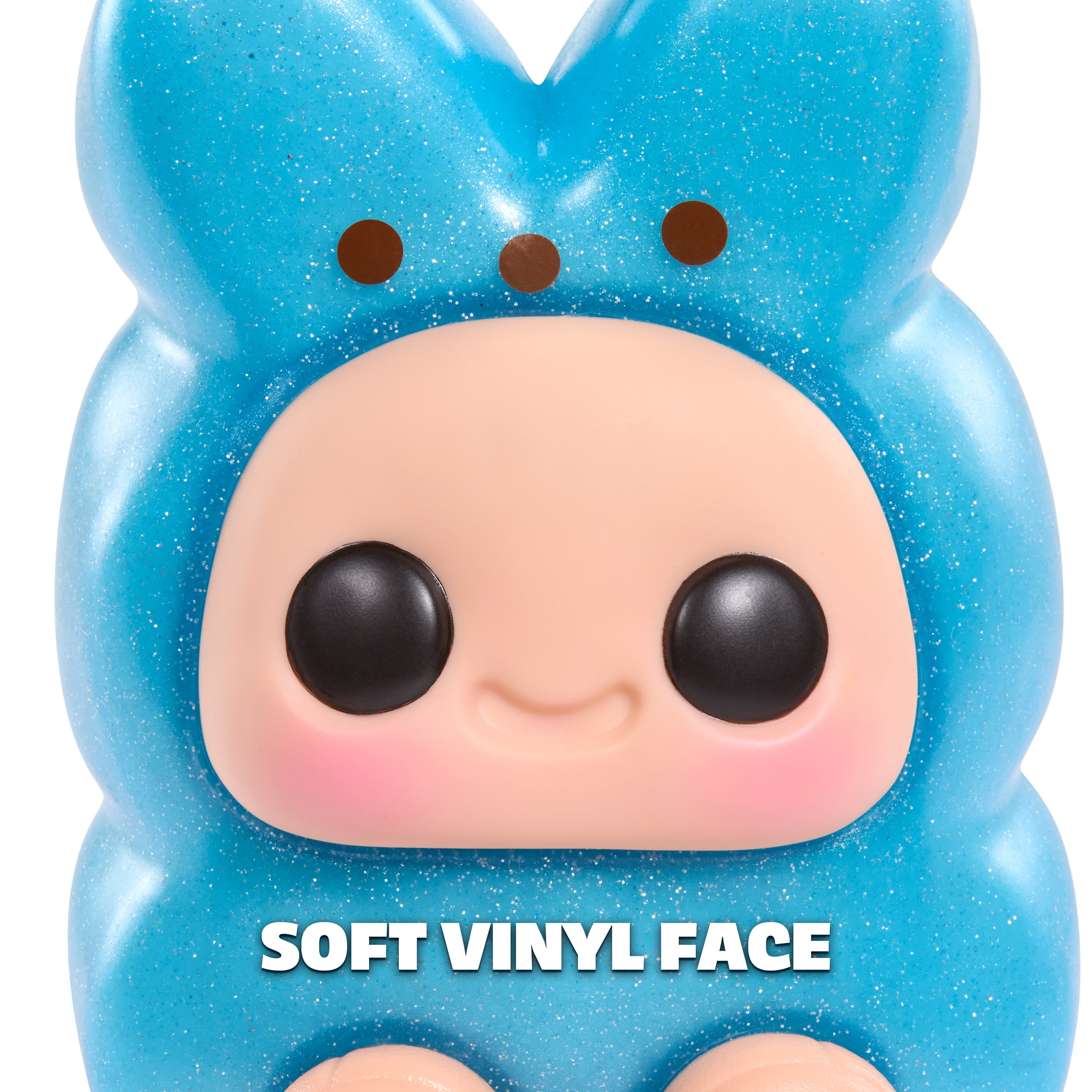 Hyojo PEEPS Marshmallow Bunny Series, Blind Box Collectible Plush, Limited Edition Toy Gift for All Ages, 3 to Collect, Pink, Yellow and Blue