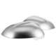 thumbnail image 5 of 2pcs Rearview Wing Mirror Cover Left and Right Matte Chrome with Small Rocker Fit for B8 2009-2017, 5 of 8