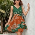 thumbnail image 3 of Abstract Art Painting Background Texture Sleeveless Dress Women Summer Evening Dresses Ladies Sundress, 3 of 7