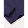 thumbnail image 5 of Just My Size OJ043 T-Shirts à Manches Longues Col en V 100 % Coton pour Femmes, Marine - 5TG, 5 of 5