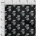 thumbnail image 2 of oneOone Polyester Spandex Black Fabric Florals Quilting Supplies Print Sewing Fabric By The Yard 56 Inch Wide, 2 of 4