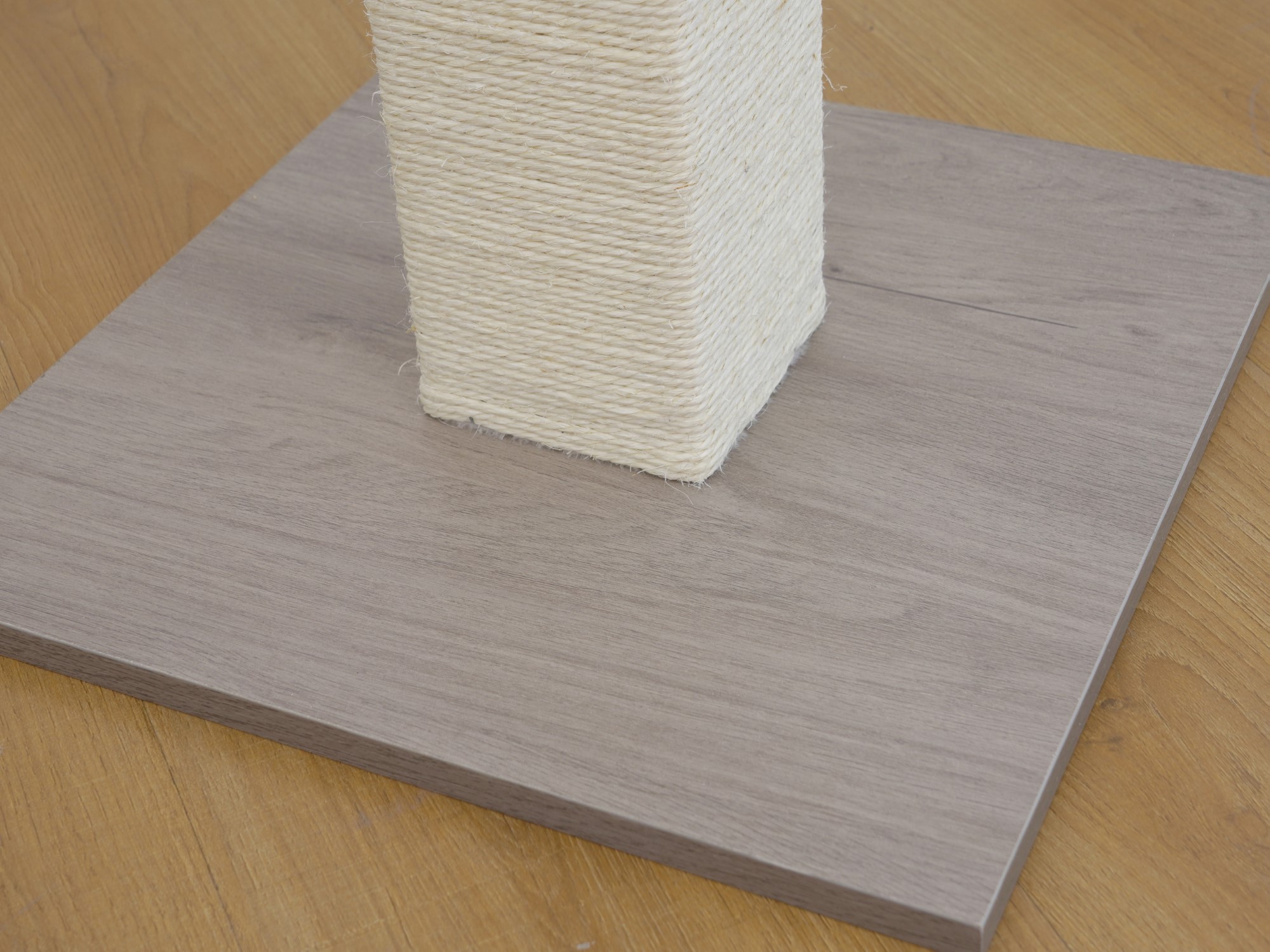 Vibrant Life Large Square Scratching Post, Gray
