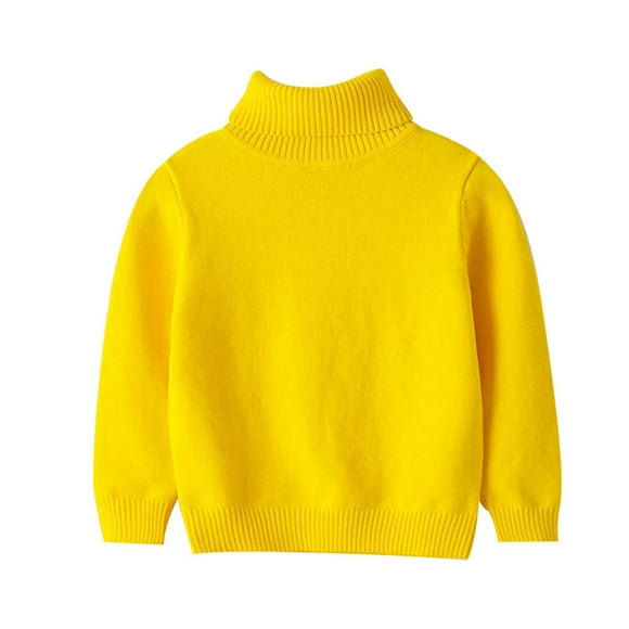 Product Category Boys Sweaters Cozy Knitted Pullover for and Toddlers with Round Neck and Turtleneck Style