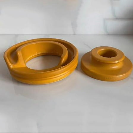 Furulu 1 set 13322648 13322645 Rear Upper & Lower Coil Spring Insulator For Buick