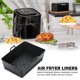 thumbnail image 5 of Almohadillas Para Freidora De Aire Almohadillas reutilizables para freidora de aire, pizza frita, pollo, plato para freidora de aire, herramienta de cocina (negro) Hugtrwg Libre de BPA, 5 of 7