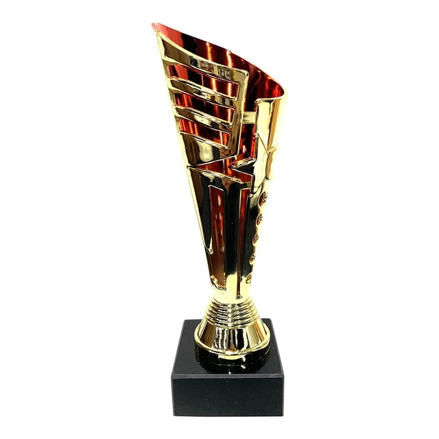 Copas Trofeo Express Medals 23 cm Dorado Base de Mármol Rojo