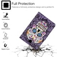 thumbnail image 2 of Galaxy Tab A 8.0 inch Case SM-T350/SM-T355/P350/P355, Allytech Premium PU Leather Multi-Angle Viewing Angles Stand Smart Auto Sleep Wake Folio Cover for Samsung Galaxy Tab T350 2015, Skeleton, 2 of 6