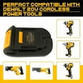 thumbnail image 4 of Convertidor de Adaptador de Batería para Baterías de Litio Einhell de 18V Adaptador de Batería EIN18DL para Herramientas de Energía de Batería de 20V Taladro, 4 of 7
