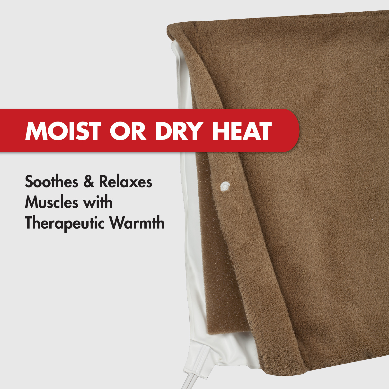 Thera Care Heating Pad with Moist & Dry Heat photo 7