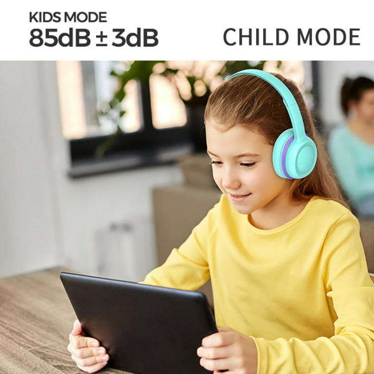 Kidrox Casque Audio Enfant Filaire avec Limiteur de Son 85 DB