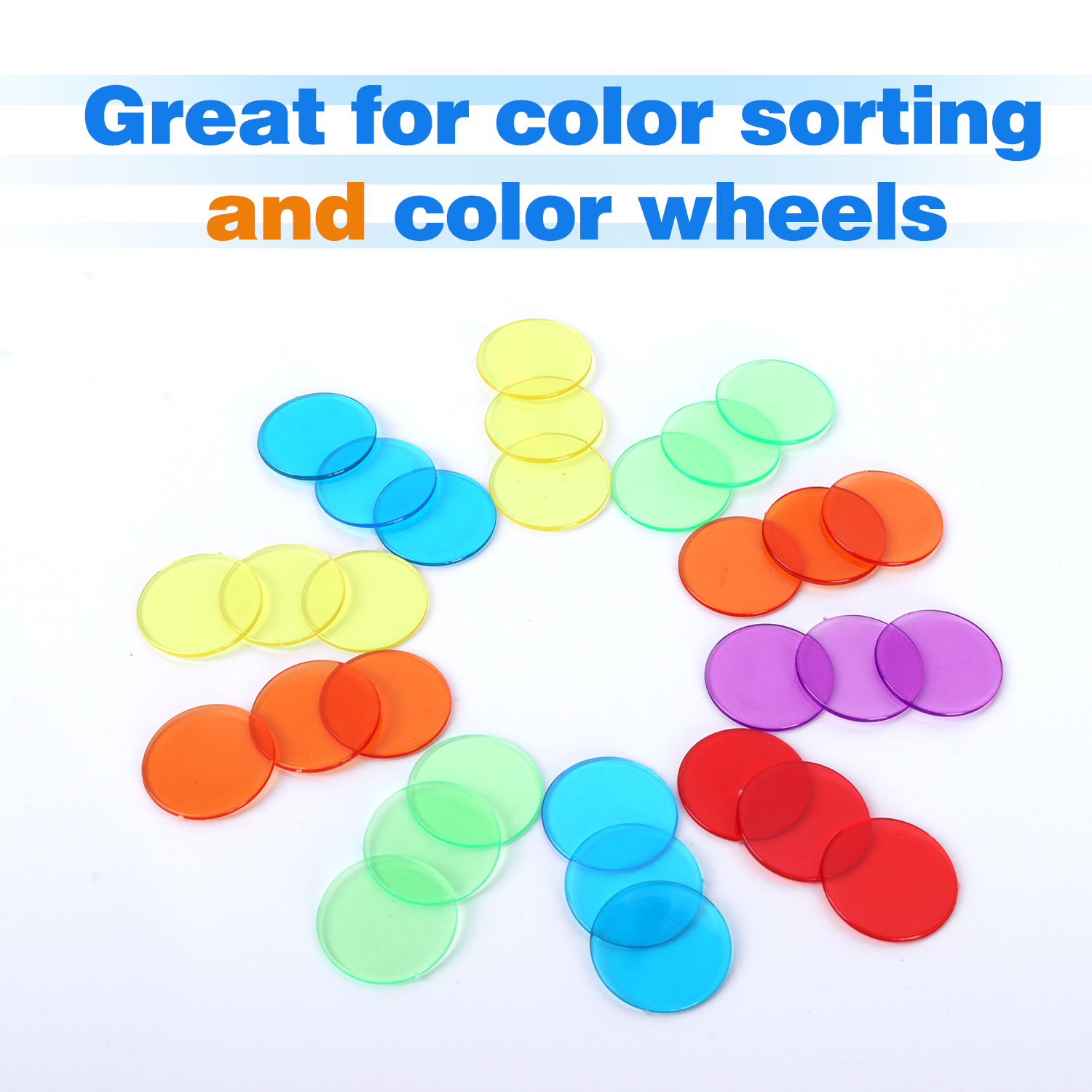 GSE 1,000 Multi-Color Bingo Chips Set photo 6