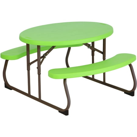 picnic table lifetime children oval lime walmart dialog displays option button additional opens zoom