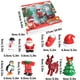thumbnail image 3 of Puntoco Juguetes con cadenas, pingüinos, Papá Noel, muñecos de nieve, renos saltarines, árboles de Navidad, sombreros, ropa, zapatos, dibujos animados infantiles, 3 of 5
