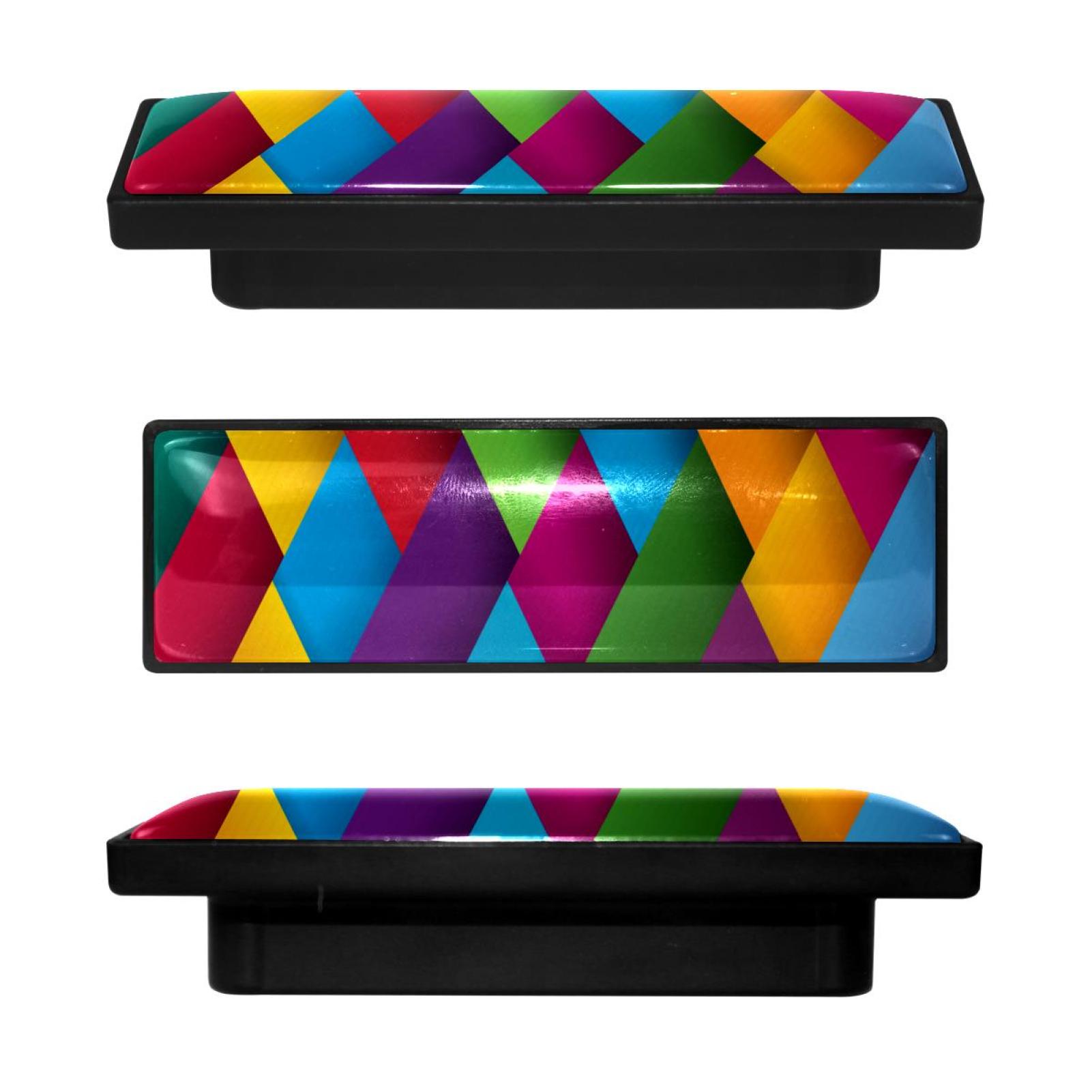 Rectangular Drawer Handles 4 Pcs Rectangle Cabinet Handle Cupboard Knob Drawer Pulls Handle ...