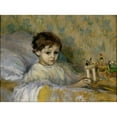 thumbnail image 3 of Ricard Canals i Llambí 14x11 Black Modern Framed Museum Art Print Titled - Sick Child (Octavi, the Artist's Son) (circa 1903), 3 of 5