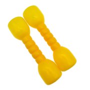 Kids Plastic Hand Dumbbells Home Gym Exercise Barbell Children Exercise Fitness Weights Kids Fitness Workout Equipment