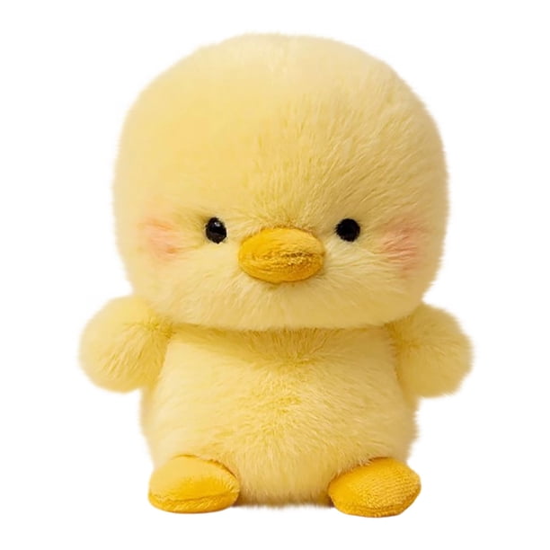 Peluche de pollito suave para aliviar la ansiedad, juguete realista para dormir y confortar, peluche de compañía adorable, diseño de pollito para uso decorativo, juguete de peluche para aliviar el es