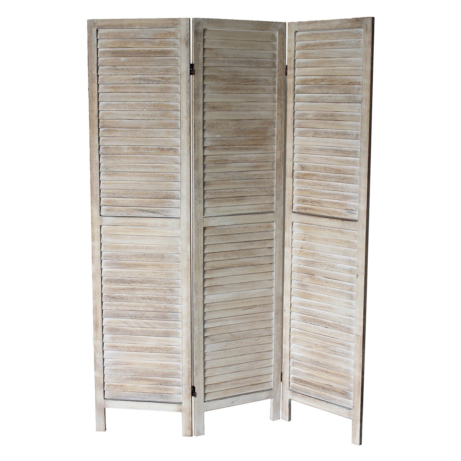 Milton Green Stars Max 3-Panel Room Divider, Gray