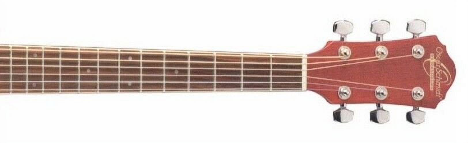 Oscar Schmidt OG1TR 3/4 Size Acoustic Guitar (High Gloss Red)