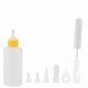 thumbnail image 1 of Juego de 6 biberones de 60 ml para cachorros y gatitos, kit de cuidado de leche para perros y gatos pequeños (amarillo), 1 of 14