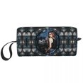 thumbnail image 3 of Neceser de viaje para mujer con diseño de Buffy, la cazavampiros, bolsa de maquillaje y cosméticos con temática de terror sobrenatural, 3 of 5