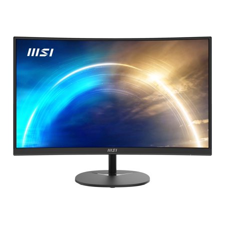 MSI PRO MP271C - LED monitor - curved - 27" - 1920 x 1080 Full HD (1080p) @ 75 Hz - VA - 250 cd/m������ - 4000:1 - 1 ms - HDMI, VGA - speakers - black