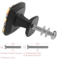 thumbnail image 3 of 4 Pcs Square Cabinet Handle Drawer Pulls Thanksgiving Pumpkin Knobs with Screws Furniture Office Cabinet Knob Decoration, 3 of 7