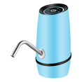 thumbnail image 1 of 5 Gallon Water Bottle Dispenser, Usb Charging Water Bottle Pump, Portable Water Dispenser Pump For Camping, 1 of 5