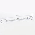 thumbnail image 2 of Y-shaped Metal Magic Hanger Clothes Closet Organize Hook Multi-function Folding Hanger 6 Slots, 2 of 9