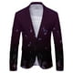 thumbnail image 3 of Chaqueta de traje de negocios para hombre de primavera y otoño Chaqueta de traje británica de talla grande para hombre, 3 of 5