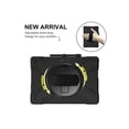 thumbnail image 2 of Microsoft Surface Pro X 13 inch Case Shockproof Protective Cover with Pen Holder Hand Strap Rotating Kickstand and Shoulder Strap, 2 of 7
