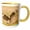 Yellow/White, variant on 3drose, Usa, Texas, Hidalgo County. Crested Caracara Landing on Limb., 11oz Two-tone Red Mug