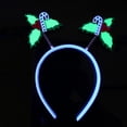 thumbnail image 5 of Fluorescent Hairband For Nighttime Event Soft Elastic Noctilucence Hairhoop for Christmas Party Gathering, 5 of 7
