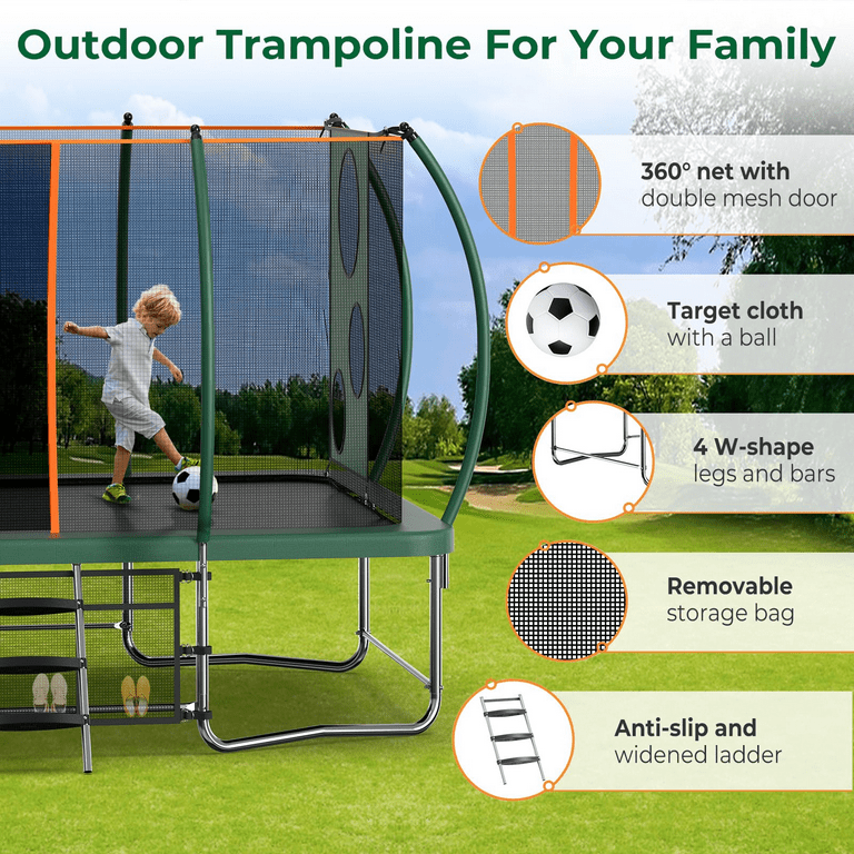 Trampolines for top sale at target