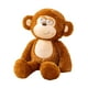 thumbnail image 2 of Mono de peluche de juguete, regalo de cumpleaños, lindo, único, multiusos, divertido, decoración de dormitorio, juguete suave para niños, adolescentes, 2 of 8