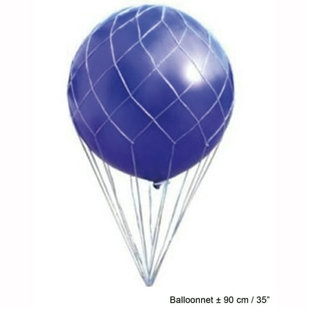 - Funny Fashion Party Supplies Hot Air Balloon Net for 3' Balloons, White