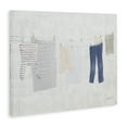 thumbnail image 4 of Stupell Industries Laundry Day Hanging Clothes Bath & Laundry Painting Wrapped Canvas Art Print Wall Art, 20 x 16, 4 of 8