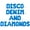Blue, variant on Letter Balloons - DISCO DENIM AND DIAMONDS 16" Inch Alphabet Letters Foil Mylar Balloon Bachelorette Party Banner (Blue)