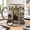 Black, variant on Ceramic Mug Graphic Designer Studio Scene Ceramic Desk Coffee Cup for Designers