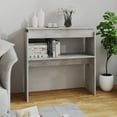 thumbnail image 4 of vidaXL Console Table Sonoma Oak 31.5"x11.8"x31.5" Engineered Wood, 4 of 4