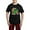 With Red Plaid Pant, variant on CafePress - Bigfoot, Santa Christmas Men's Dark Pajamas - Men's Dark Loose Fit Cotton Pajama Set