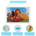 thumbnail image 3 of The Lion King Diamond Art Kits for Adults Diamond Art Gem Art Painting Full Drill Round Art Gem Painting Kit for Home Wall Decor, 3 of 6