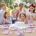 thumbnail image 6 of 96 Pcs In My Birthday Era Music Friendship Birthday Party Supplies Pink Singer Themed Disposable Tableware Set Serves 24, 6 of 7
