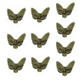 thumbnail image 3 of Tiradores de Perilla de pequeña sala de Aleación de Zinc con Forma de Mariposa de 36 Mm Tornillos Incluidos Fácil de Instalar verde BLESIY Perillas del gabinete, 3 of 7