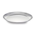 thumbnail image 1 of Chrome Stainless Steel Dinner Plate Set Of 6 | Corporate Gifting For Diwali | Ribbed Pattern | Glossy Finish | Serve Ware, Dinnerware & Tableware | Rhythm Garden Series, 1 of 5
