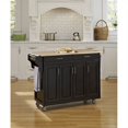 thumbnail image 2 of Homestyles Chariot de Cuisine en Bois Noir, 2 of 2